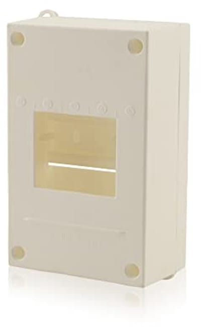 Witte Zekeringkast voor Binnenshuis - Compacte 3 Modules, IP30, 63A