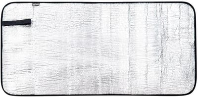 Famanu – Opvouwbaar zitkussen van aluminium, 45 x 90 cm, isolerend en waterdicht, perfect voor outdoor activiteiten zoals wandelen en kamperen
