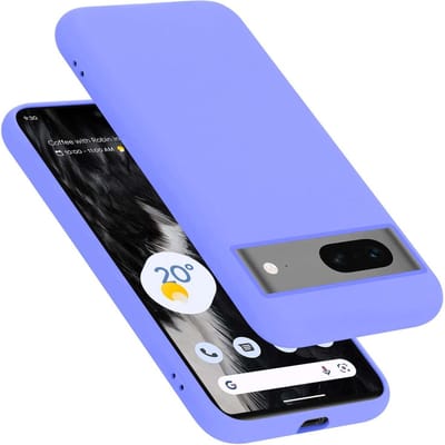 Cadorabo Hoesje geschikt voor Google PIXEL 7 in LIQUID LICHT PAARS - Beschermhoes gemaakt van flexibel TPU silicone Case Cover