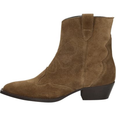 Red Rag Enkellaarsjes Hak Enkellaarsjes Hak - Taupe - Maat 38