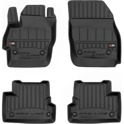 FROGUM PROLINE Automatten - Geschikt voor MAZDA 3 II (2008-2013) - 4-delig - TPE Rubber - Zwart
