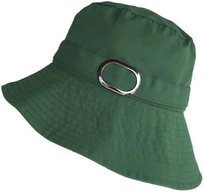 Storm Sou'wester - Zuidwester Regenhoed Dames Bucket Hat Verstelbaar 100% Nylon - Maat: M-L: 58 cm - Green