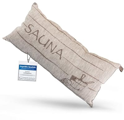 Premium Saunakussen & Reiskussen voor Sauna, Hangmat en Strand - 50 x 25 cm