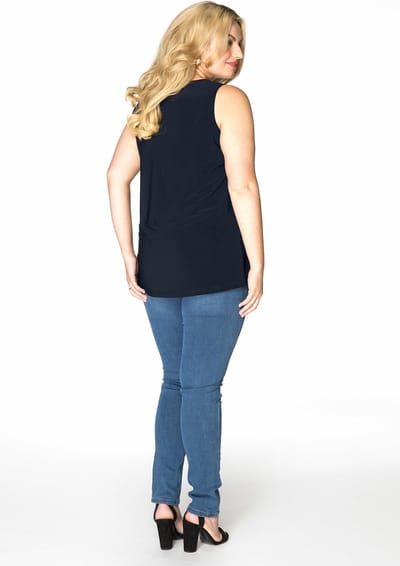 YOEK Dames Singlet slim Fit