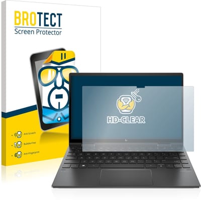 BROTECT - Screenprotector voor HP Envy x360 (13-X) - Folie Beschermfolie transparant