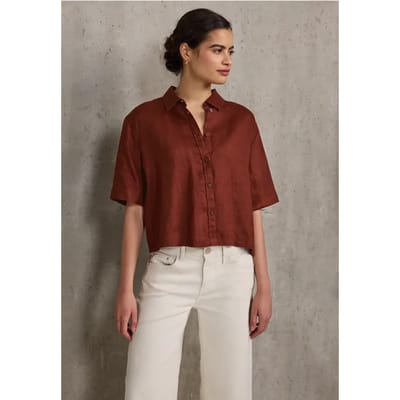 Linnen overhemd blouse
