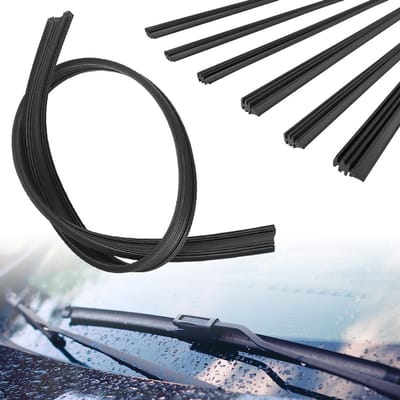 Dailygoods- Ruitenwisserrubber 800 mm - Scheurvast & Duurzaam - Vervangende Rubber Strips - Multi-Compatibel - Helder Zicht - Slijtvast en Flexibel - Ruitenwisser