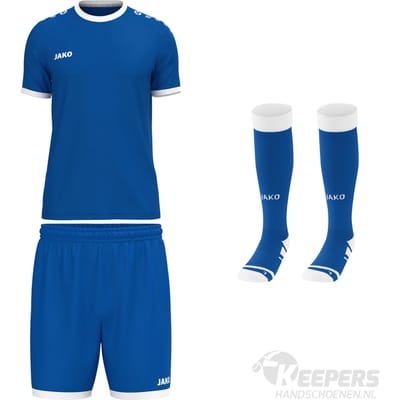 Jako One Keeperstenue Blauw Korte Mouwen