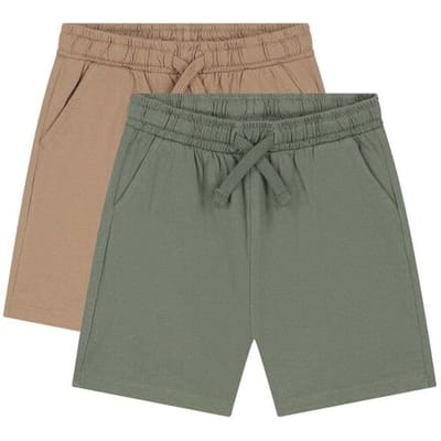Prénatal baby shorts 2 stuks - Jongens - Groen - Maat 68
