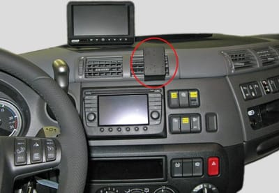 Brodit ProClip houder geschikt voor DAF CF - TATRA Phoenix Euro 6 2014-2024 Center mount