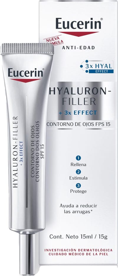 Anti-Veroudering Crème voor Ooggebied Eucerin Hyaluron Filler 15 ml