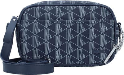 LACOSTE Schoudertas Daily Lifestyle Seasonal Slim Crossover Bag Mono Marine 166 Laponie Donkerblauw