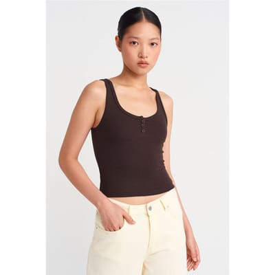 Slim Fit Crop Cami Blouse