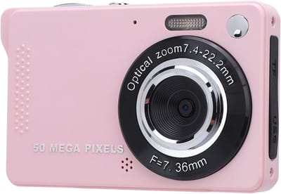 1080P HD digitale camera 2,8 inch 50MP anti-shake 16x zoom video-opname oplaadbare selfiecamera voor studenten (32 GB)