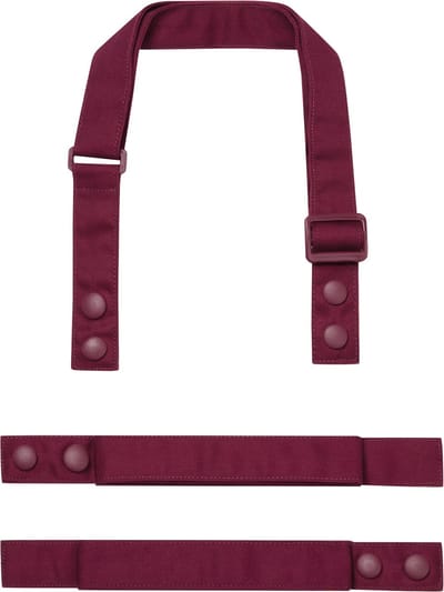 Schort/Tuniek/Werkblouse Unisex One Size Premier Burgundy 65% , 35% Katoen