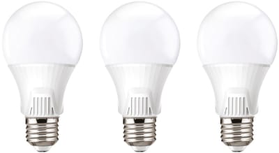 Kobi Premium LED Lamp E27 9W - 810lm - 4000K - 230V - 30.000 Branduren - Standaardvorm - Voor Woonkamer of Kantoor - 3 stuks