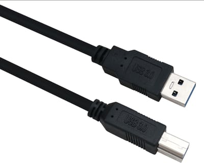 Anschlusskabel, USB 3.0 A Stecker/B Stecker, 3,0m, schwarz