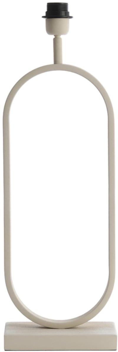 Light & Living Tafellamp Jamiri 55cm - Crème (excl. kap)