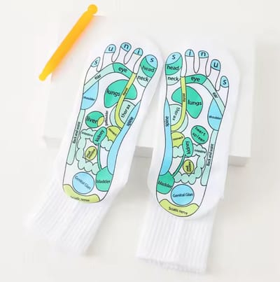 Reflexologie Sokken - Acupressuur - Voetreflexologie - 1 Paar - Voetmassage