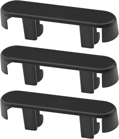 Afvoergootjes Ramen - Regenwaterafvoer - Ramen Onderhouden - Beschermt Tegen Vuil - 39.5 mm - Zwart