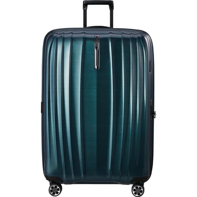 Samsonite lichtgewicht koffer - Nexis spinner 82x56x32/35 uitbreidbaar - Roxkin technologie - repairable We Care - Deep petrol