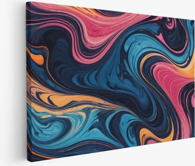 Saammp Muurcirkel Hout - 2 Vogels - Abstract - Dieren - Natuur - Ø 80 - Wandcirkel - Wanddecoratie Cirkel - muurdecoratie Woonkamer - Slaapkamer decoratie - Rond Schilderij