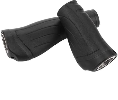 Dailygoods- Fietsgrepen Antislip - Kunststof - Ergonomisch Ontwerp - Vouwfiets/Mountainbike - Inclusief Lange/Korte Lengtes - Stevige Grip - Fietshandvatten