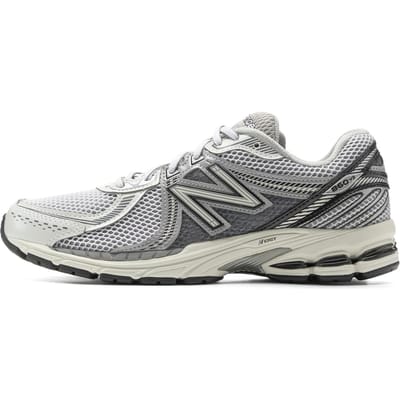New Balance 860v2 Sea Salt Donkergrijs Unisex Sneakers Wit ML860SB2 38 gray