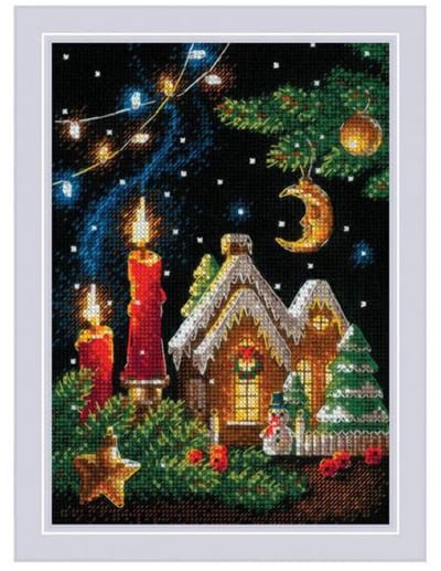 RIOLIS Gingerbread Tale borduren (pakket) 2165