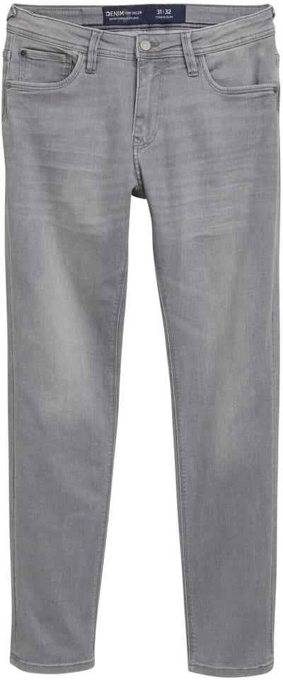 Tom Tailor Denim - TTPIERS SLIM-jeans - Maat 29/32 - stone grey denim