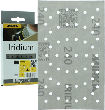 MIRKA Iridium 81x133mm P 80 - 10 stuks blister