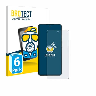 BROTECT - Screenprotector voor Motorola Edge 70 - Folie Beschermfolie matte 6 Stuks
