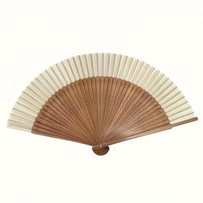 2 items vintage bamboe opvouwbare ventilator, draagbare handventilator Geschikt voor de zomer, perfect Geschikt voor Moederdag, afstuderen, verjaardagen en als cadeau of accessoire, ventilator met houten frame, bamboe decoratie.