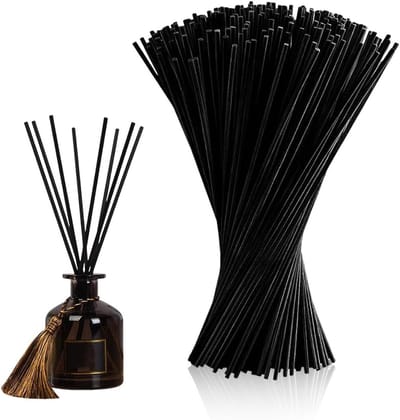 Lange vezelstokjes voor diffusers 20 cm x 3,0 mm - 100 stuks, geurverspreiders, aromatherapie, sfeervolle woonaccessoires voor thuis en kantoor