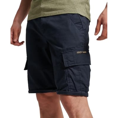 Superdry - Core cargoshort van biologisch katoen - Heren - Korte broeken