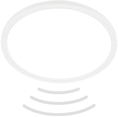 B.K.Licht Move - LED Plafondlamp - badkamerverlichting - IP44 - plafonniere met bewegingsmelder - Ø29 x 3 cm - Wit