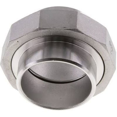 Rechte Koppeling 60,3mm Laseinde RVS Vlakke Afdichting PTFE 16bar