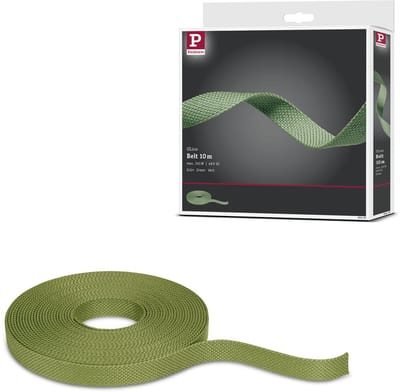 ULine Riem 10m Dacron Textil Koper Groen