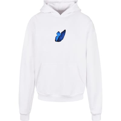 Mister Tee - Le Papillon Heavy Oversize Hoodie/trui - XL - Wit
