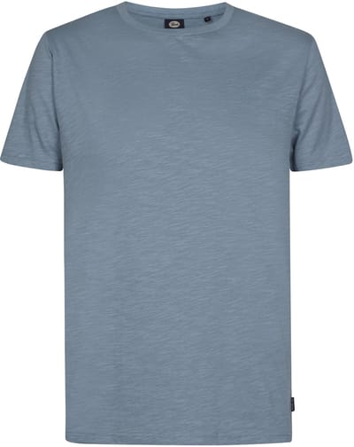 Petrol Industries - Heren Jersey T-shirt EclipseLuna - Blauw - Maat XXL
