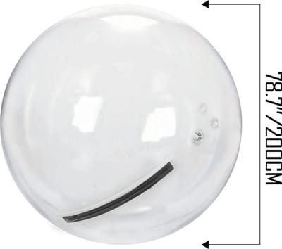 Mygroot - Walking water Ball - 2.0 M - Water - Met Air Blower Pomp - Opblaasbare Pvc Bal - Waterdicht - Voor Pretpark - Zwembad - Kus.t