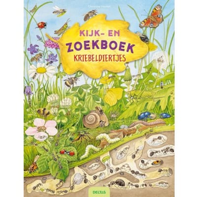 Kijk- en zoekboek - Kriebeldiertjes Educatieve boeken (spelletjes en raadsels)