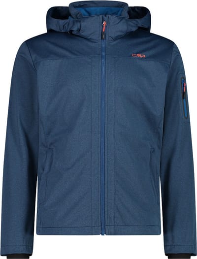 Cmp Zip Hood 39a5027m Softshelljack Blauw S Man