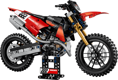 LEGO Technic Ducati Desmo450 MX Factory Motor Speelgoed voor Kinderen 42238