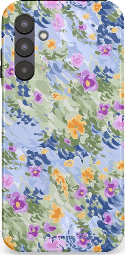 Casetastic Hoesje Geschikt voor Samsung A25 - Stijlvolle Beschermende Duo-layer Case - Vijver briesje