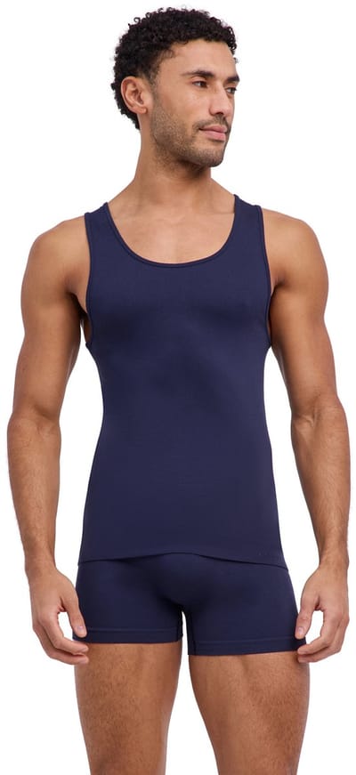 FALKE Daily Seamless naadloos modal top van onderlaag heren grijs - maat S