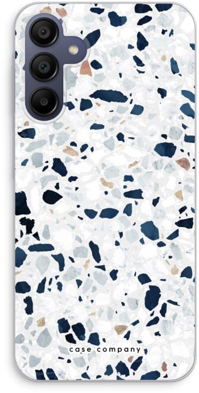 Case Company® - Hoesje geschikt voor Samsung Galaxy A15 hoesje - Terrazzo N°1 - Soft Cover Telefoonhoesje - Bescherming aan alle Kanten en Schermrand