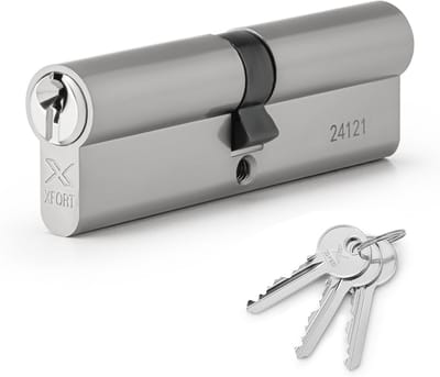 Veilig Euro Cilinderslot 40/55mm - Anti-boor, Anti-pick, met 3 Sleutels voor Buitendeuren