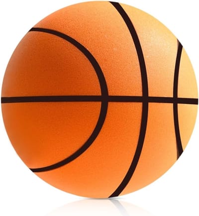 Geüpgraded stille basketbal maat 7 voor binnentraining, lichtgewicht en duurzame trainingsbal met hoge dichtheid