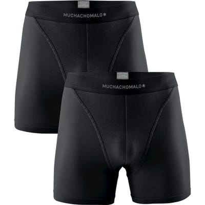 Muchachomalo Boxershort Heren – 2 Pack – 95% Pima Katoen – Ademend – Kleding – Heren Ondergoed – Onderbroeken Heren